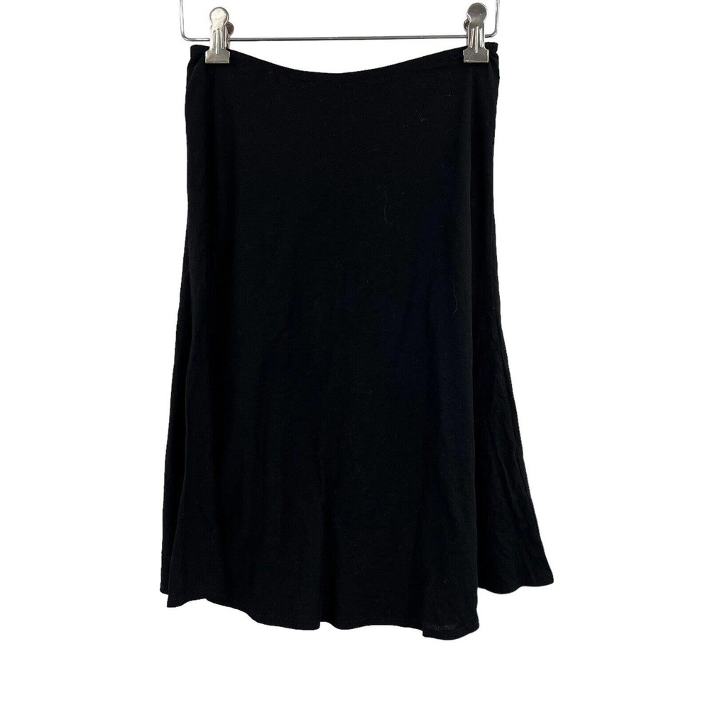 LAMade Black A‎ Line Knit Skirt Small New